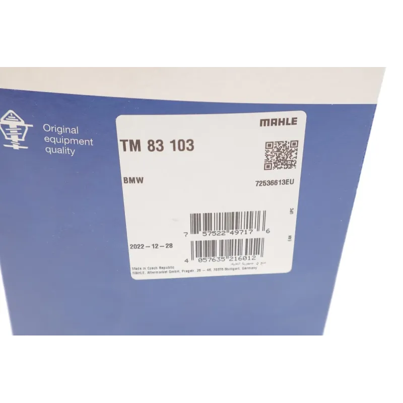 Термостат MAHLE TM 83 103 для BMW 3 (F30) 335i, X5 (F15) xDrive 35i, X6 (F16) M40i