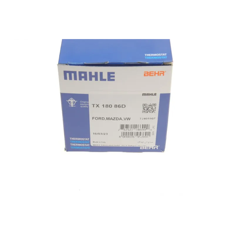 Термостат MAHLE TX 180 86D для Ford Mondeo 2.5/3.0, Mazda CX-9 3.7, 86°C