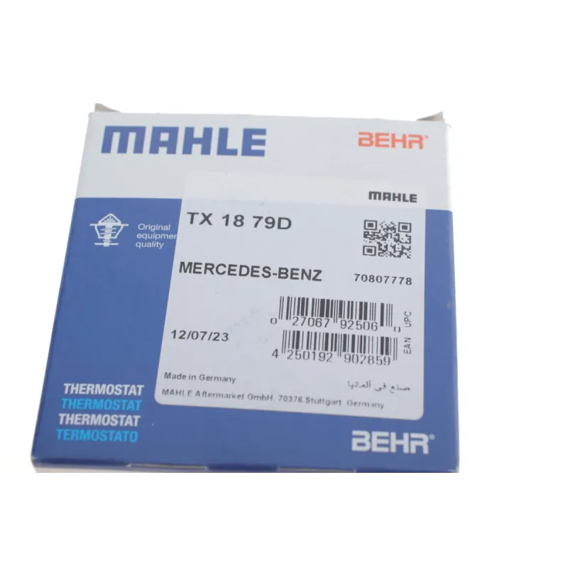 Термостат MAHLE TX 18 79D для Chrysler Voyager III 1995-2001, Dodge Caravan 1995-2001, Ford Scorpio II 1994-1998 (79°C)