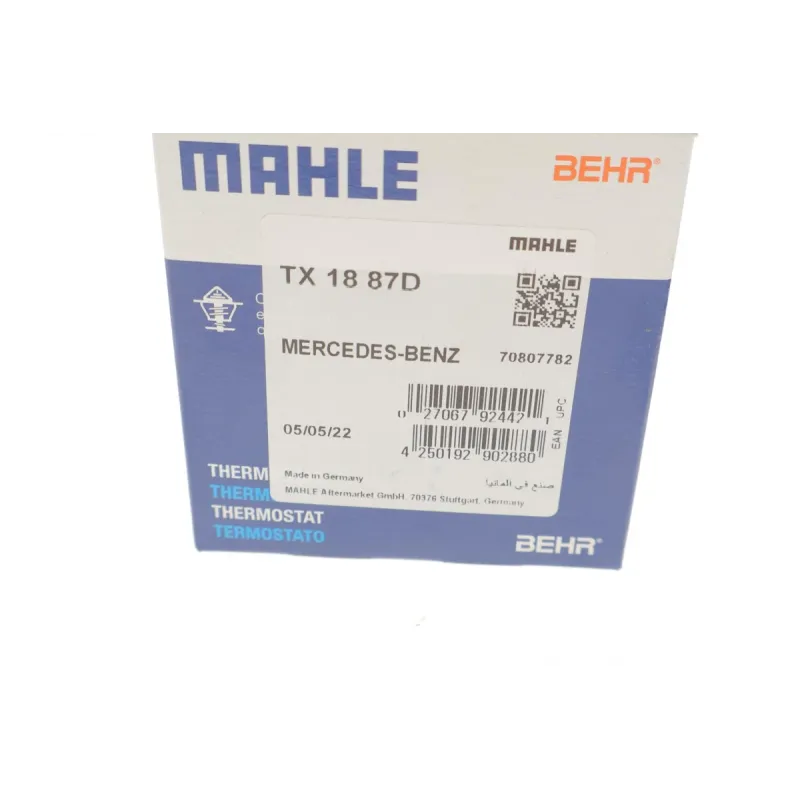 Термостат MAHLE TX 18 87D для Mercedes-Benz E-Class W124, W210 1993-1997, 87°C