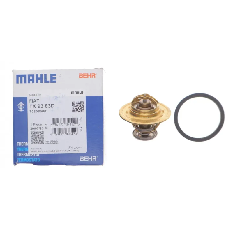 Термостат MAHLE TX 93 83D для Peugeot Boxer 2.8HDI, CITROEN JUMPER 2.8HDI, FIAT DUCATO 2.8JTD, 83°C