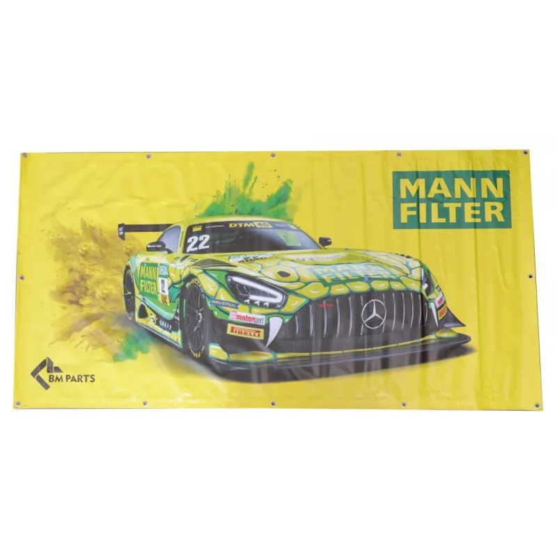 Банер MANN-Filter з логотипом BM Parts (2000x1000)