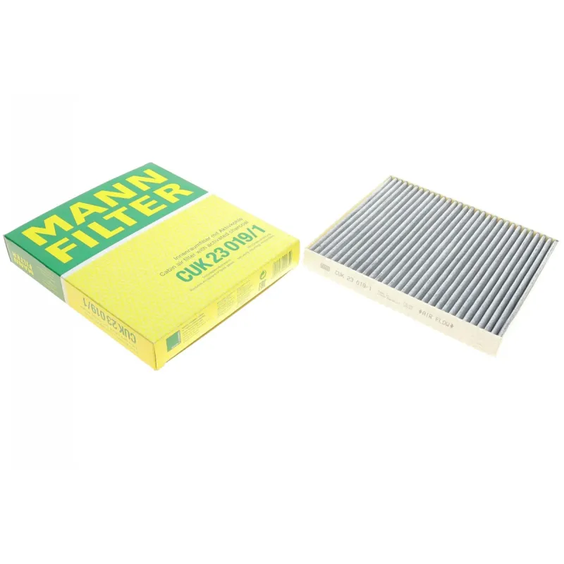 Фільтр салону вугільний MANN-FILTER CUK 23 019/1 для Hyundai Creta, Tucson, Kia Rio, Sportage