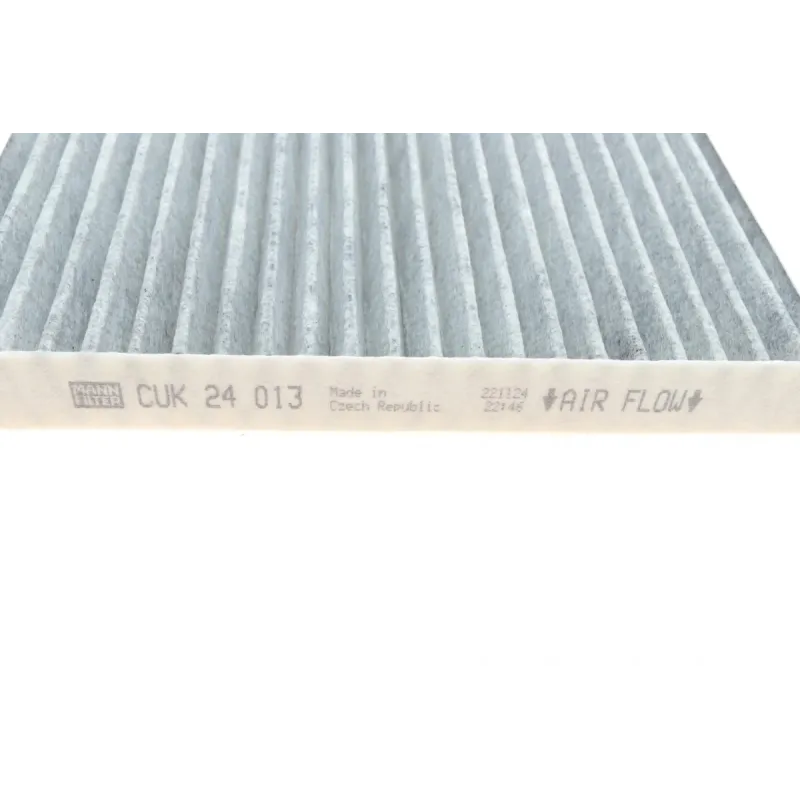 Фільтр салону вугільний MANN-FILTER CUK 24 013 для Hyundai Elantra, i30, Kia Ceed, 239x194x21 мм
