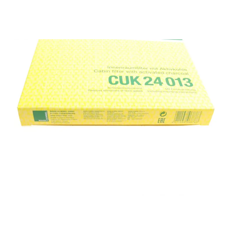 Фільтр салону вугільний MANN-FILTER CUK 24 013 для Hyundai Elantra, i30, Kia Ceed, 239x194x21 мм
