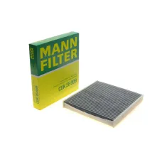 Фільтр салону вугільний MANN-FILTER CUK 26 009 для Volkswagen Golf 1.2-1.4 TSI/1.6-2.0 TDI 2012-, 254x235x32 мм