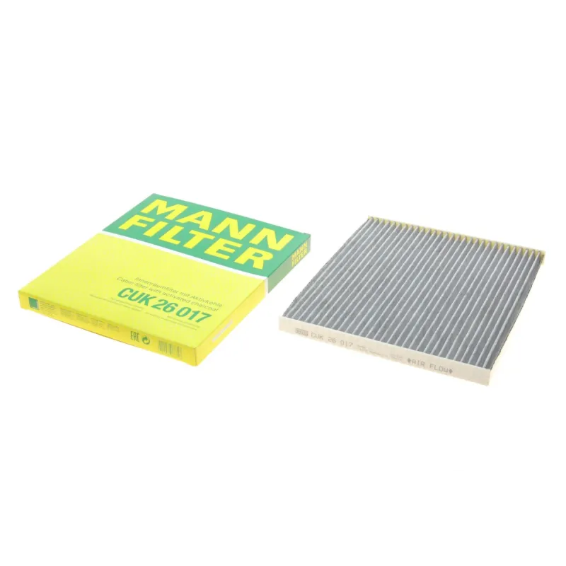 Фільтр салону вугільний MANN-FILTER CUK 26 017 для Hyundai Santa Fe, Sonata, Kia Optima