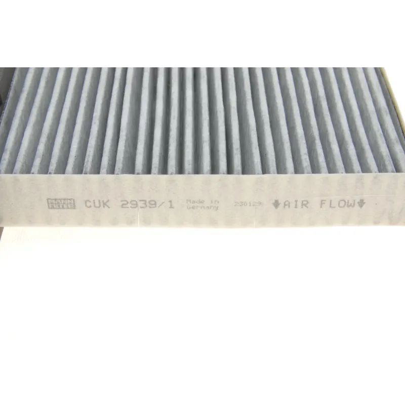 Фільтр салону вугільний MANN-FILTER CUK 2939/1 для Volkswagen Caddy 1.9TDI 2003-, 215x287x57 мм