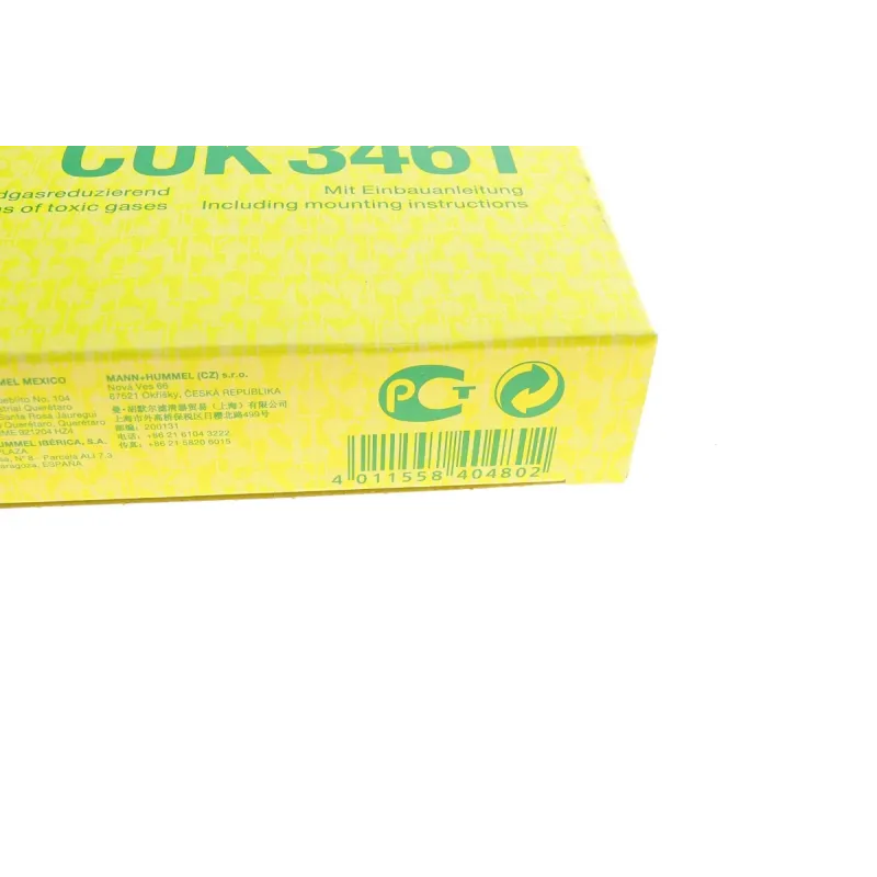 Фільтр салону вугільний MANN-FILTER CUK 3461 для Mercedes-Benz C-Class W203 2000-2007