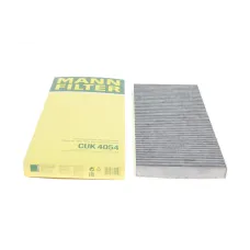 Фільтр салону вугільний MANN-FILTER CUK 4054 для Mercedes-Benz A-Class W169, B-Class W245, 394x185x32 мм