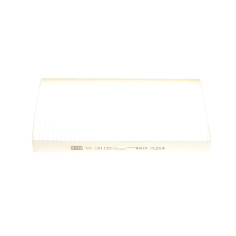Фільтр салону MANN-FILTER CU 1811-2 для Jeep Cherokee KK, Dodge Nitro, комплект 2 шт, 180x91x20 мм