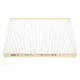 Фільтр салону MANN-FILTER CU 21 008 для Hyundai Solaris, Kia Rio 2011-, 209x191x15 мм