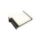 Фільтр салону MANN-FILTER CU 22 007 для Nissan Tiida, NV200, 216x169x21 мм