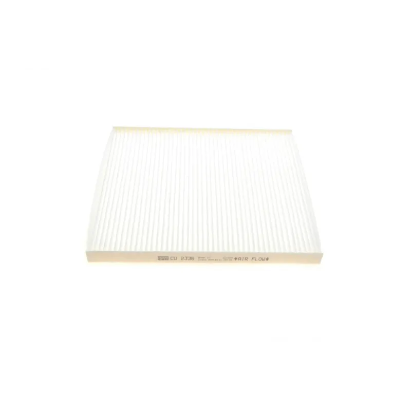 Фільтр салону MANN-FILTER CU 2336 пиловий для Hyundai Accent, i40, Tucson, Kia Rio, Sportage, Cerato, 227x201x17 мм