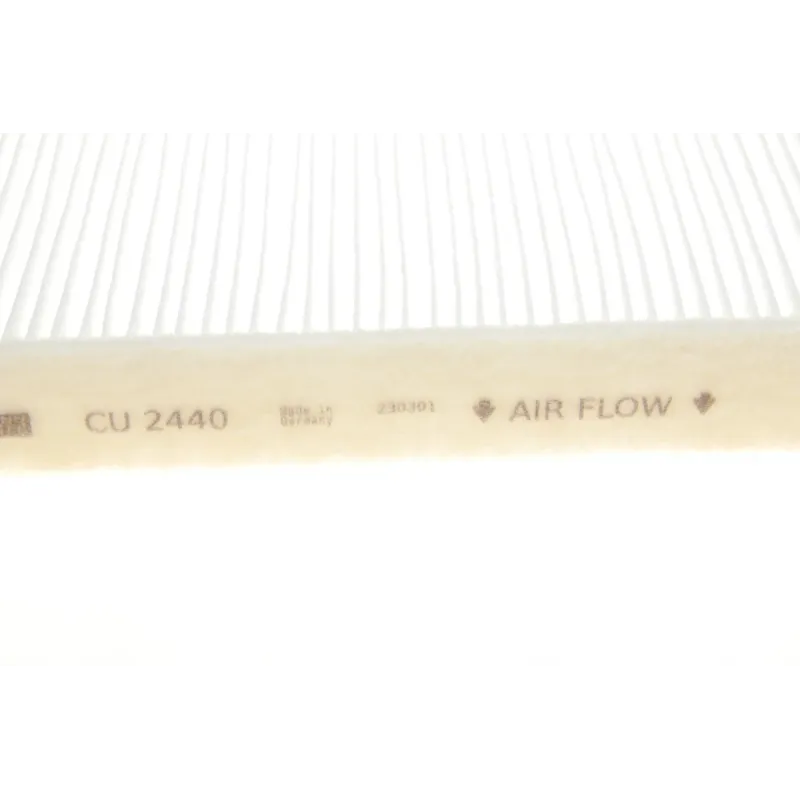 Фільтр салону MANN-FILTER CU 2440 для Ford Focus, Volvo C30/C70/S40/V50, 235x210x35 мм