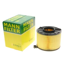 Фільтр повітряний MANN-FILTER C 17 012/1 для Audi A4/A5 2.0 TFSI 2015-, 170x125x82 мм