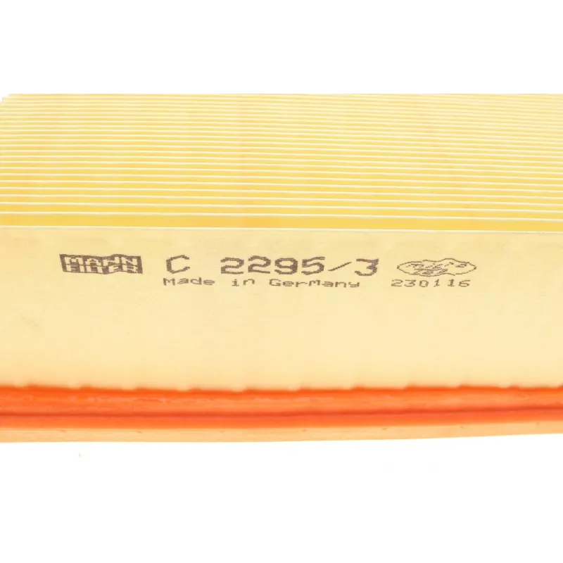 Фільтр повітряний MANN-FILTER C 2295/3 для VW Polo, Skoda Fabia, Seat Ibiza 1.4-2.0 1999-2012, 213x219x70 мм