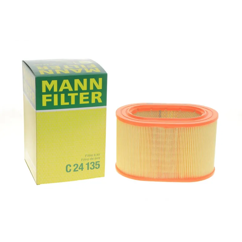 Фільтр повітряний MANN-FILTER C 24 135 для Mitsubishi Galant, Pajero 2.3TD/2.5TD 1980-2000, 242x152x147 мм