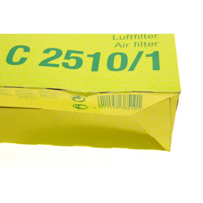 Фільтр повітряний MANN-FILTER C 2510/1 для Renault Kangoo, Mercedes-Benz Citan 1.2-1.6 TCe/dCi 2008-