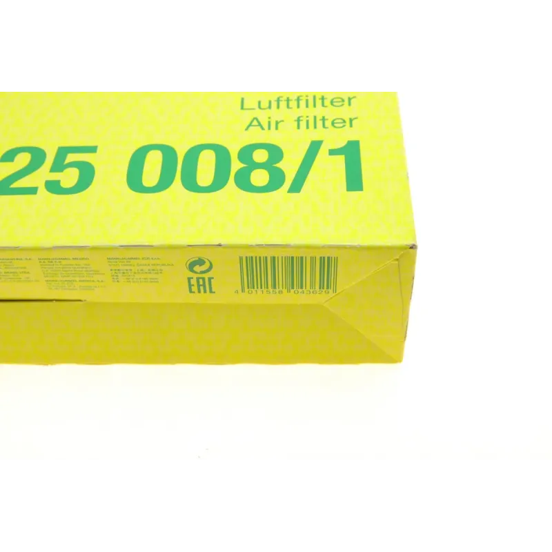 Фільтр повітряний MANN-FILTER C 25 008/1 для Ford Galaxy, Mondeo, S-Max 1.0-2.5 2014-