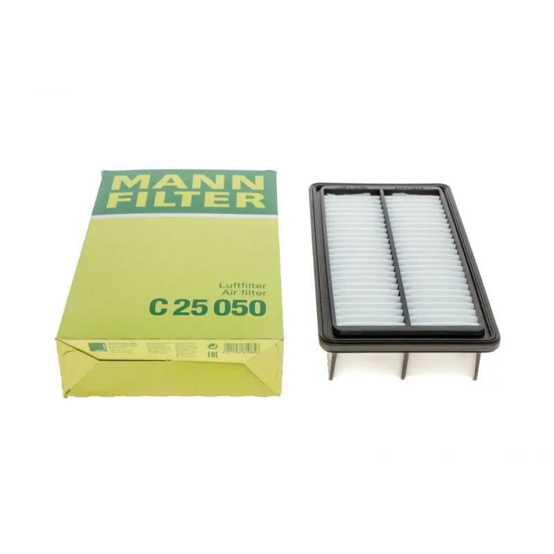 Фільтр повітряний MANN-FILTER C 25 050 для Hyundai Venue 1.0-1.6 MPi 2019-, 249x138x55 мм