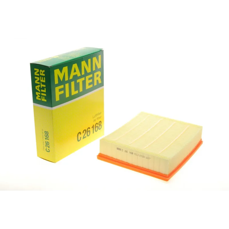 Фільтр повітряний MANN-FILTER C 26 168 для Audi A4 B5 1995-2001, A6 C5 2000-2005, VW Passat B5 2000-2005