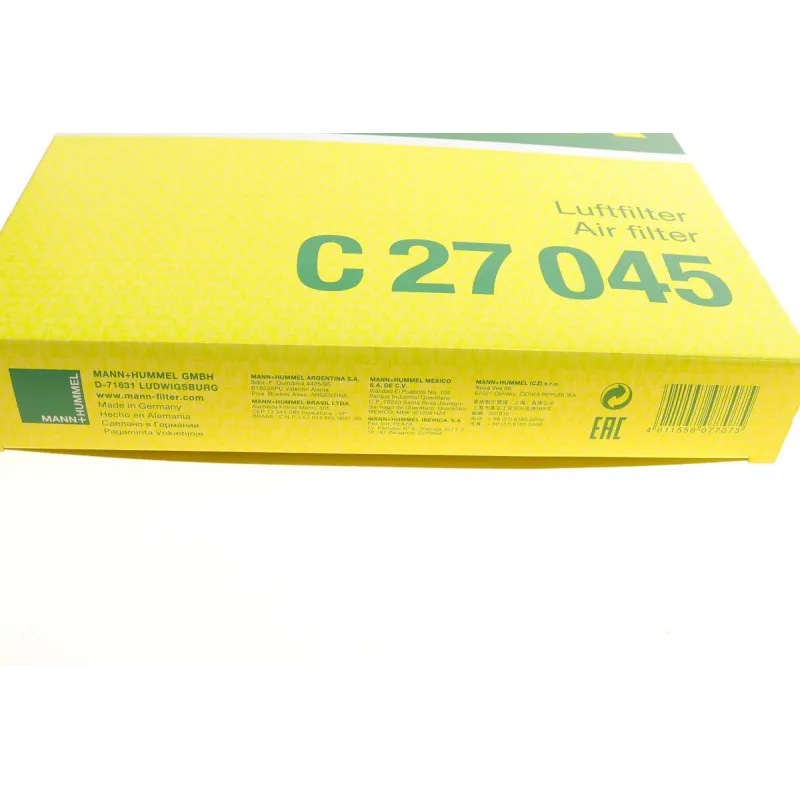 Фільтр повітряний BMW 1 (F20/F21)/2 (F22/F23)/3 (F30/F31/F34)/4 (F32/F33/F36) 2.0/3.0 B48/B58 16-