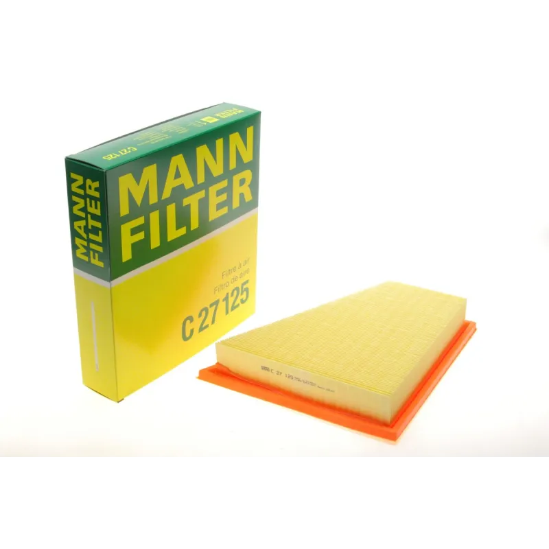 Фільтр повітряний MANN-FILTER C 27 125 для BMW 5 (F10/F11/F18) X1 (E84) Z4 (E89) 272x252x51 мм