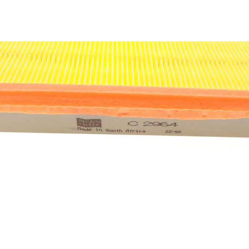 Фільтр повітряний MANN-FILTER C 2964 для Nissan X-Trail, Teana, Subaru Forester, Infiniti FX 281x168x35 мм