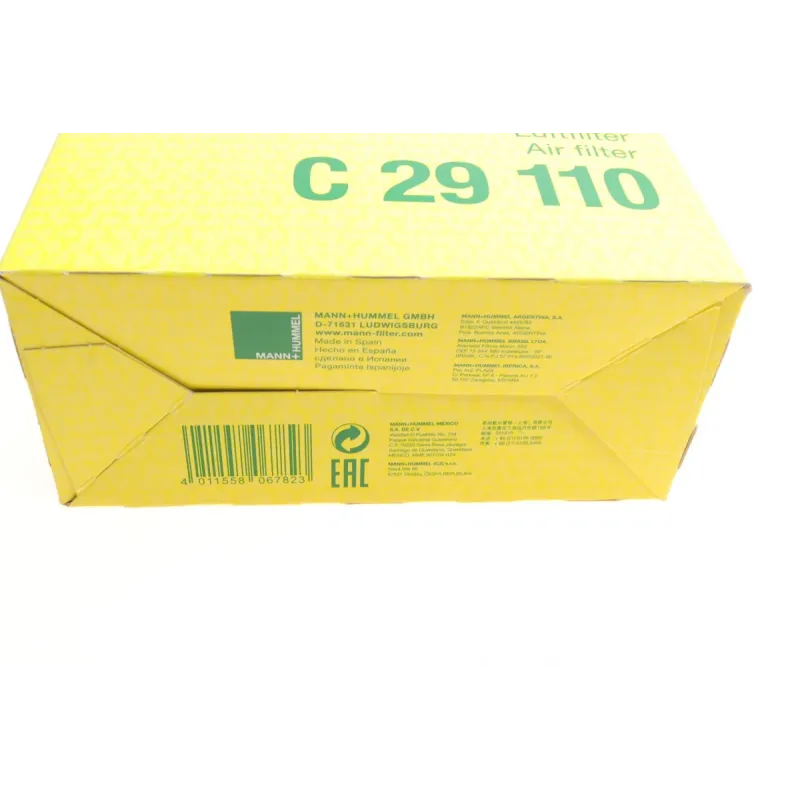 Фільтр повітряний MANN-FILTER C 29 110 для Citroen C4/Jumpy, Peugeot 3008/5008 2.0 BlueHDi 292x161x68 мм