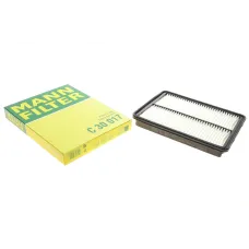Фільтр повітряний MANN-FILTER C 30 017 для Hyundai Santa Fe III, Kia Sorento II 301x227x37 мм