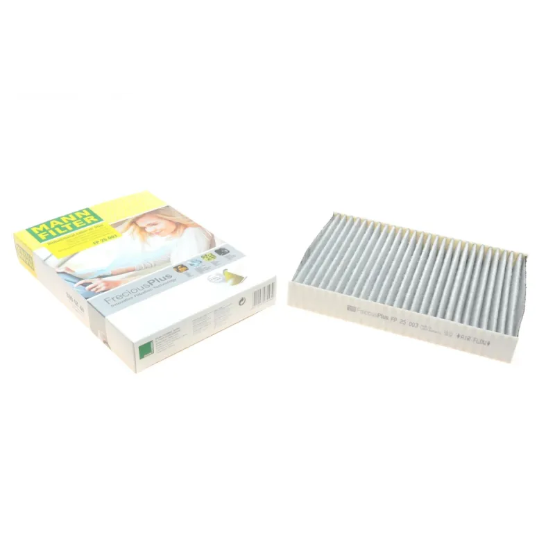 Фільтр салону MANN-FILTER FP 25 003 вугільний для Nissan Qashqai II, Renault Megane IV, Espace V