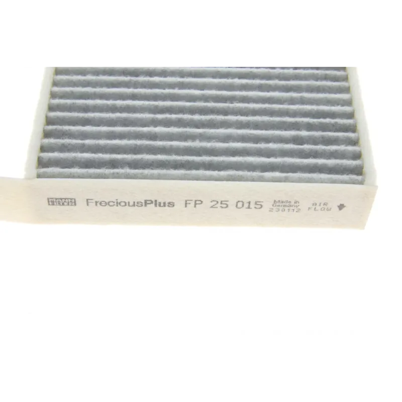 Фільтр салону вугільний MANN-FILTER FP 25 015 для Tesla Model 3/Y 2017-2023, 244x143x32 мм