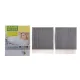 Фільтр салону вугільний MANN-FILTER FP 25 034-2 для Mercedes-Benz EQE/EQS (V295/X294/V297/X296) 2021-, 195x244x35 мм