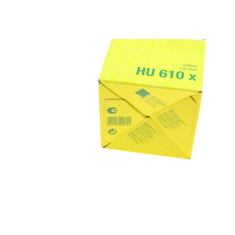 Фільтр масляний MANN-FILTER HU 610 X для Mercedes-Benz A-Class W168 1997-2004, Vaneo 2002-2005