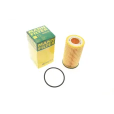 Фільтр масляний MANN-FILTER HU 612/2 X для Opel Astra G/H, Corsa C/D, Chevrolet Aveo T250/T300, 103x25/21x56/54 мм