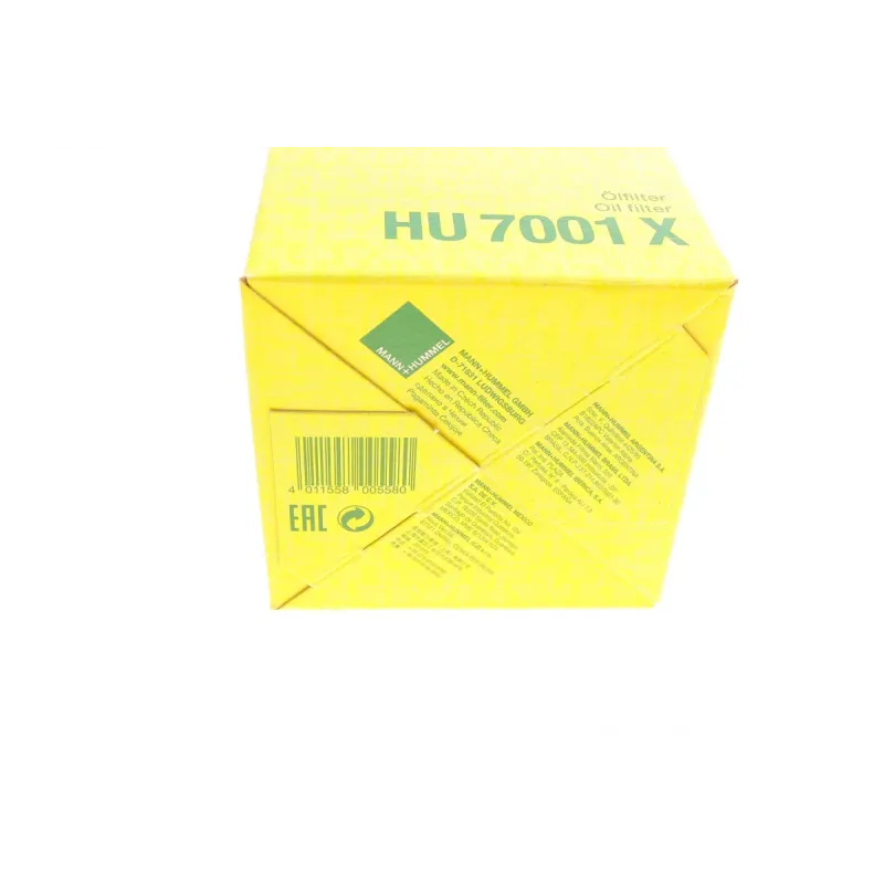 Фільтр масляний MANN-FILTER HU 7001 X для Kia Ceed 1.4-1.6CRDi, Sportage 1.7CRDi, Stonic 1.6CRDi, Rio 1.1-1.5CRDi