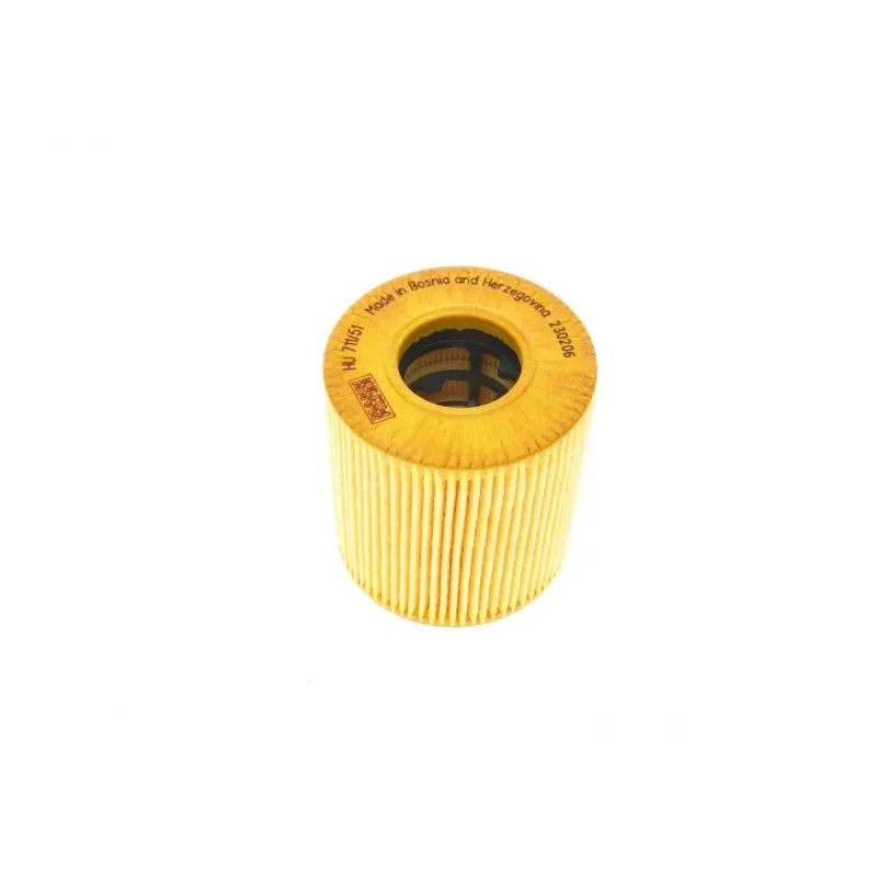 Фільтр масляний MANN-FILTER HU 711/51 X для Ford Transit, Citroen Berlingo, Peugeot 307, 64x29x69 мм