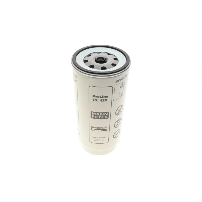 Фільтр паливний MANN-FILTER PL 420 X для DAF 75CF/85CF/95XF/XF105, New Holland, висота 230 мм, зовнішній діаметр 108 мм
