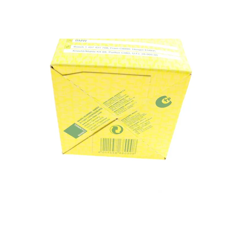Фільтр паливний MANN-FILTER PU 742 для BMW 3 (E46) 318d/320d 1998-2005, 82x19x128 мм
