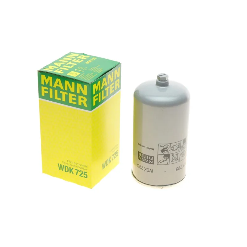 Фільтр паливний MANN-FILTER WDK 725 для вантажних авто MAN, Fendt, Askam