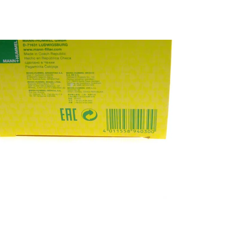 Фільтр паливний MANN-FILTER WK 521/2 для BMW 3 (E46) 320d/330d 2001-2005, 55x274 мм