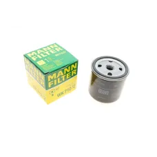 Фільтр паливний MANN-FILTER WK 712/2 для Ford A0306-A0506/A0309-A0709, Iveco Bus Evadys 8.7D, Crossway 6.7/8.7D, зовнішній діаметр 76 мм