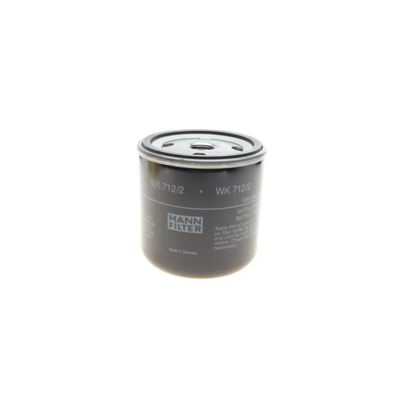 Фільтр паливний MANN-FILTER WK 712/2 для Ford A0306-A0506/A0309-A0709, Iveco Bus Evadys 8.7D, Crossway 6.7/8.7D, зовнішній діаметр 76 мм
