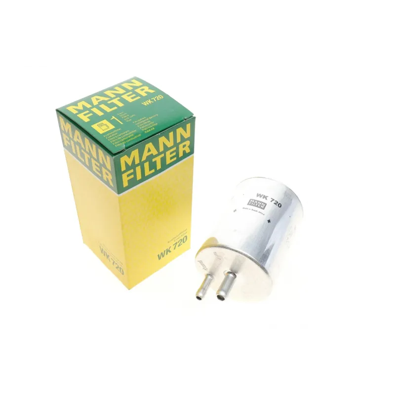 Фільтр паливний MANN-FILTER WK 720 для Mercedes-Benz C-Class W202/W203, CLK C209, E-Class W210 1.6-6.3 1996-, з регулятором тиску, 75 мм