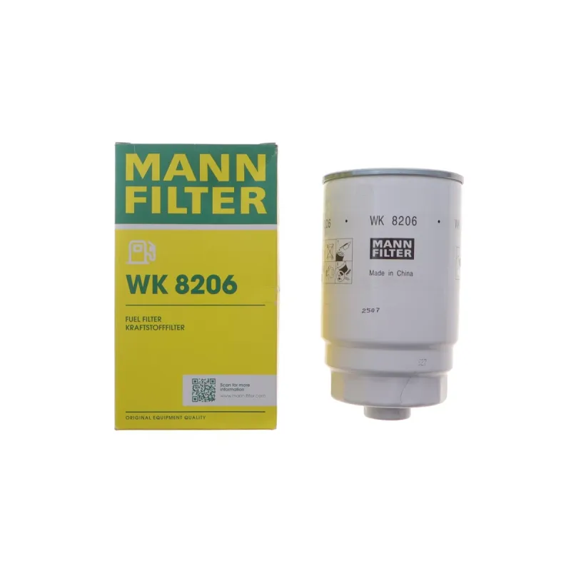 Фільтр паливний MANN-FILTER WK 8206 для Kia Sportage QL, Hyundai Tucson 2.0 CRDi