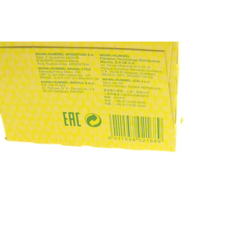 Фільтр масляний MANN-FILTER WP 11 102/3 для Renault Magnum, Kerax, Premium 2, висота 261 мм