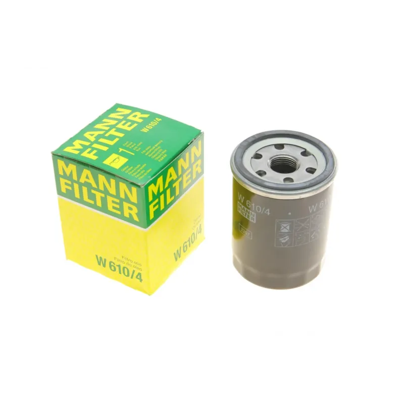 Фільтр масляний MANN-FILTER W610/4 для Nissan Micra K11/K12, Primera P10, 66 мм