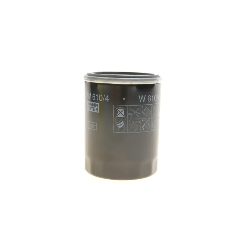 Фільтр масляний MANN-FILTER W610/4 для Nissan Micra K11/K12, Primera P10, 66 мм