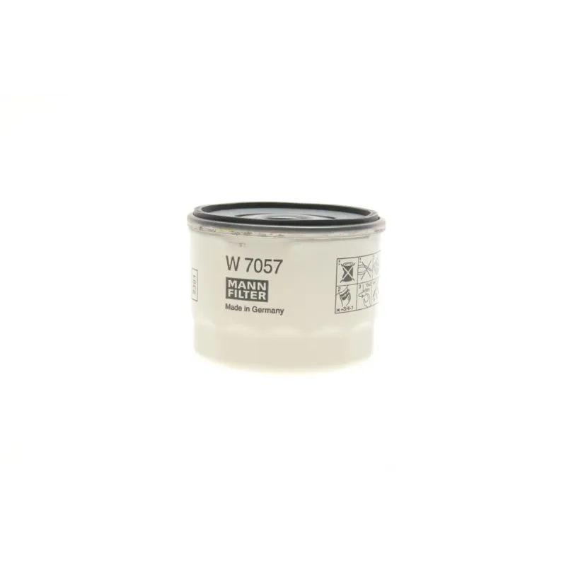 Фільтр масляний MANN-FILTER W 7057 для Ford Focus 1.0/1.5 EcoBoost, Transit Connect 1.0 EcoBoost, зовнішній діаметр 76 мм